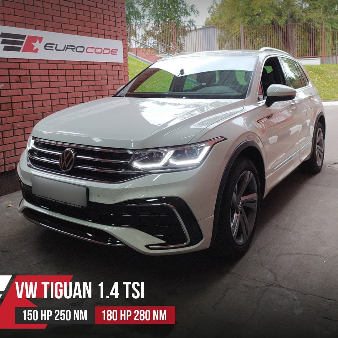 Чип тюнинг Тигуан 1.4 TSI 150Hp CZDA — Eurocode чип тюнинг на DRIVE2