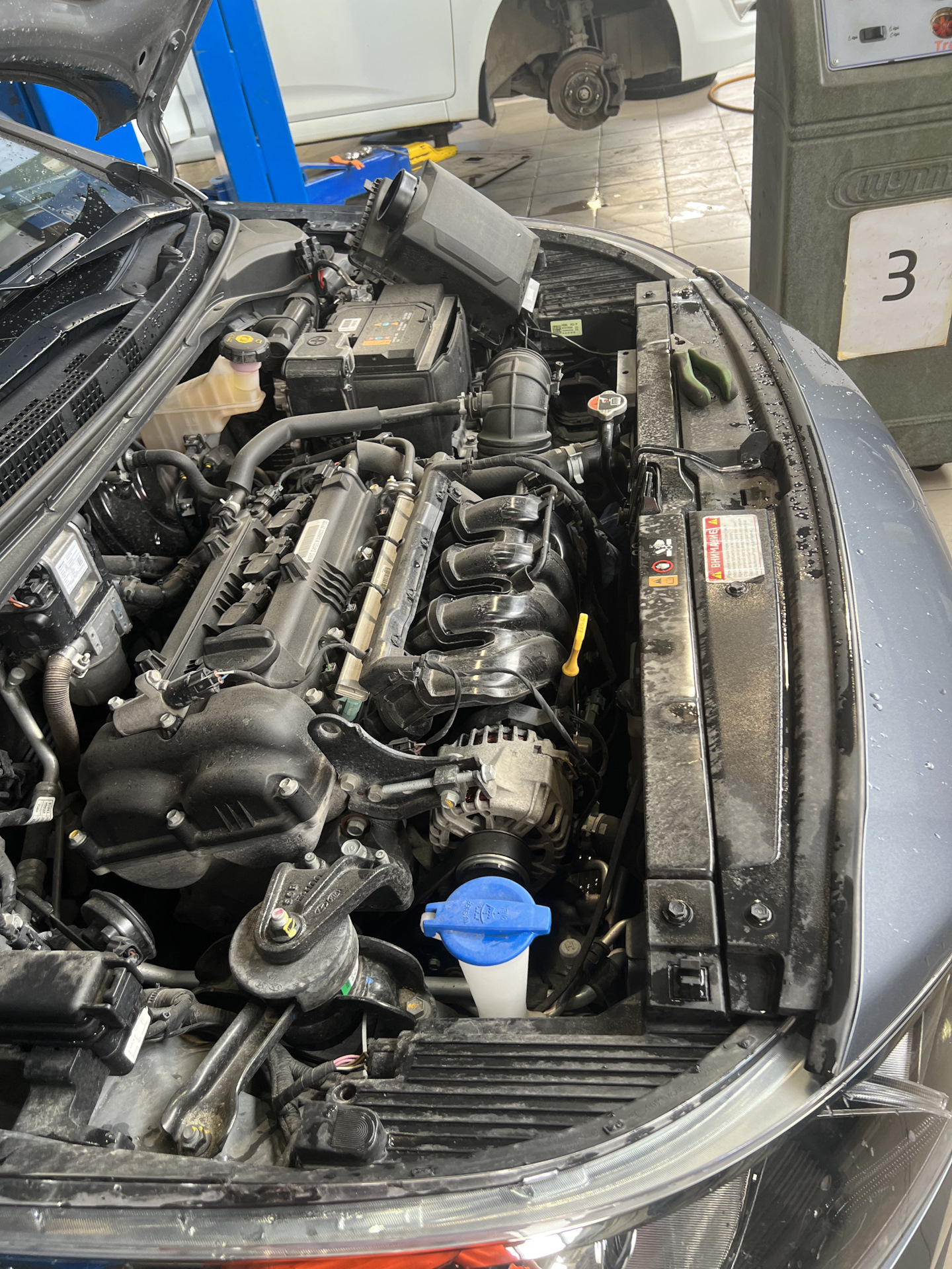 Замена масла в АКПП — Hyundai Solaris (2G), 1,6 л, 2020 года | визит на ...