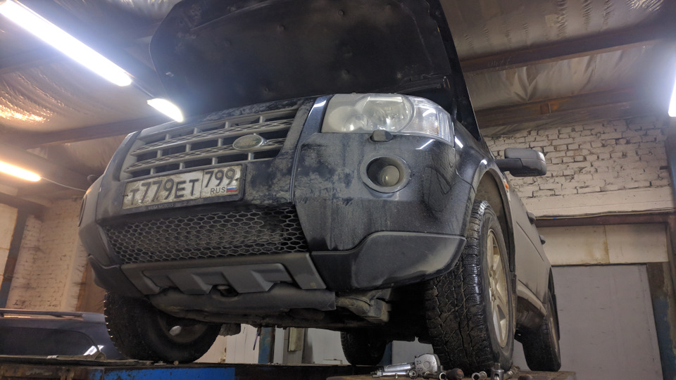 Замена масла в АКПП, топливного фильтра, русификация — Land Rover ...