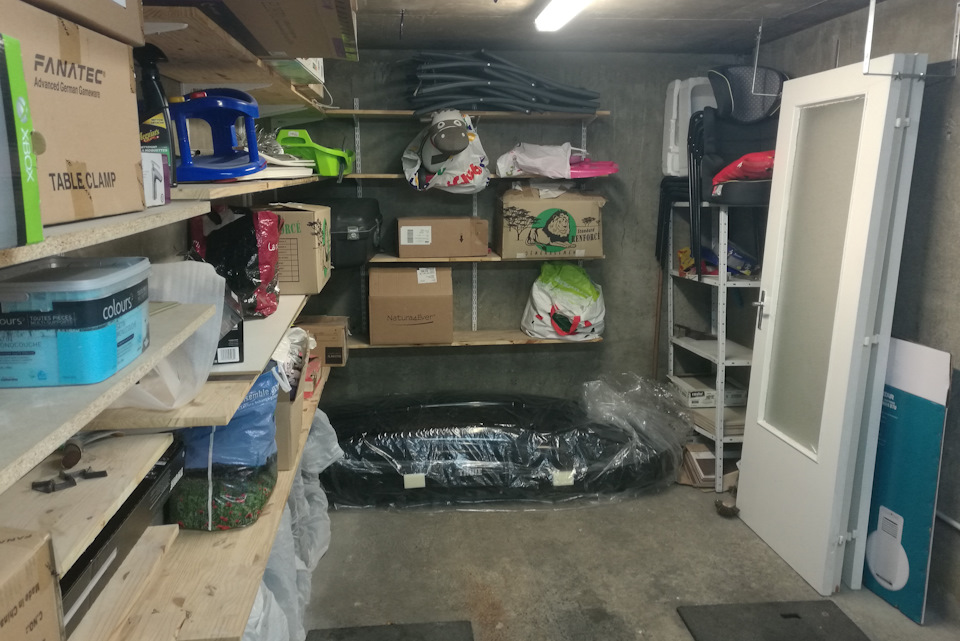 Результат тетриса в гараже. — Audi A4 (B9)