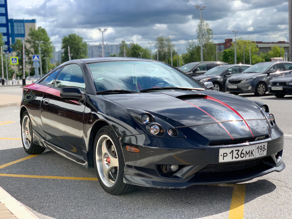 Шикарный вид, — хоть лючка и не видать) — Toyota Celica (230)