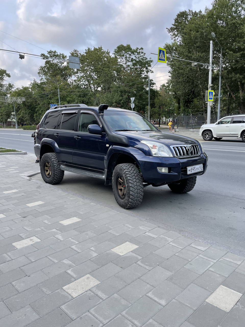 Установка шноркеля — Toyota Land Cruiser Prado 120-series, 4 л, 2006 года |  тюнинг | DRIVE2