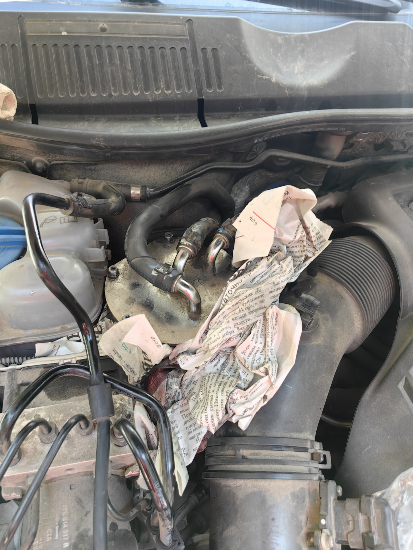 Замена топливного и салонного фильтров в Монохроме — Volkswagen Touareg ...