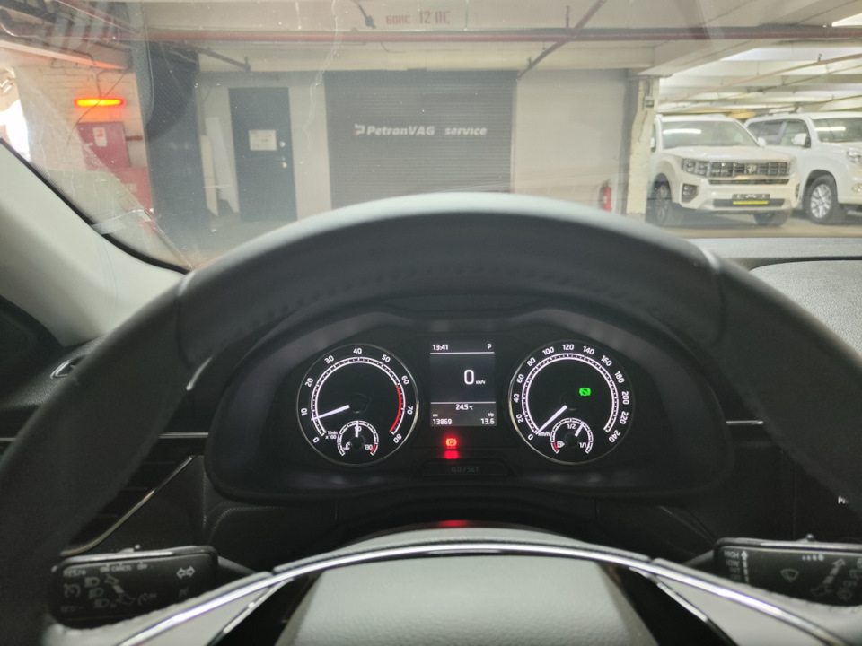 Виртуальная приборная панель — Skoda Rapid (2G), 1,4 л, 2022 года ...