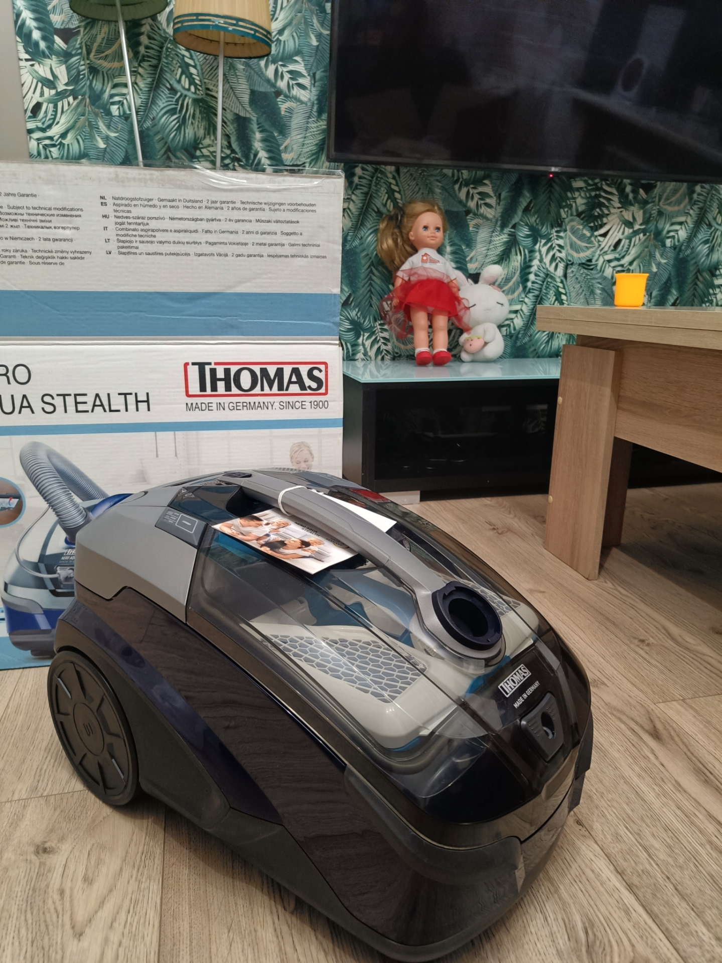 Моющий пылесос thomas nero aqua stealth