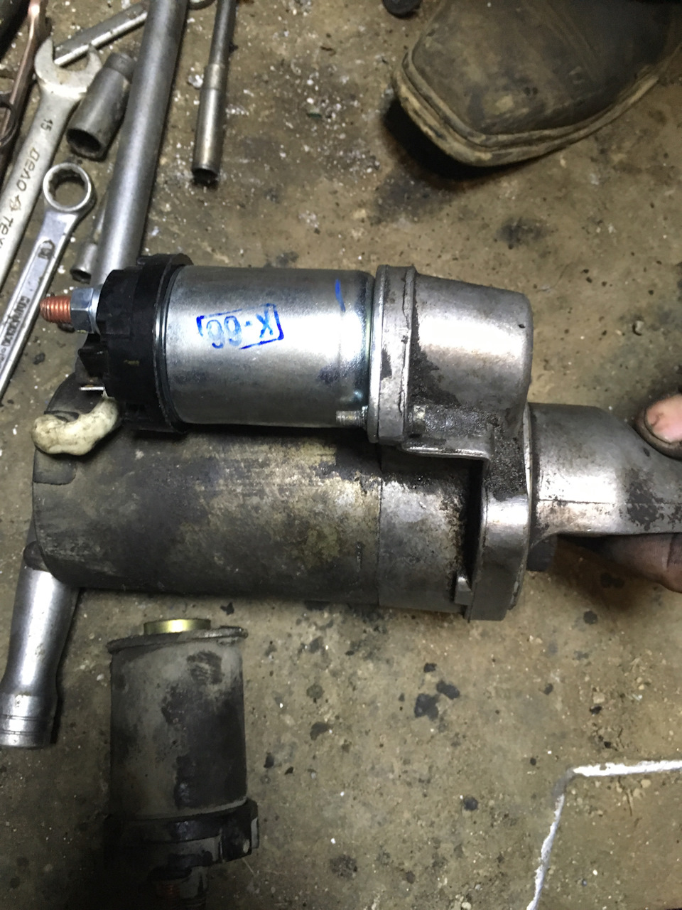 Не заводится… Замена втягивающего реле… — Lada 21124, 1,6 л, 2007 года ...