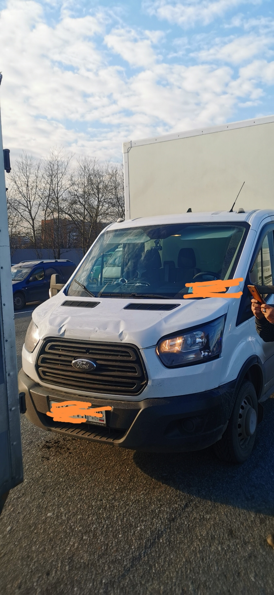 ДТП — Ford Transit (8G), 2,2 л, 2022 года | ДТП | DRIVE2