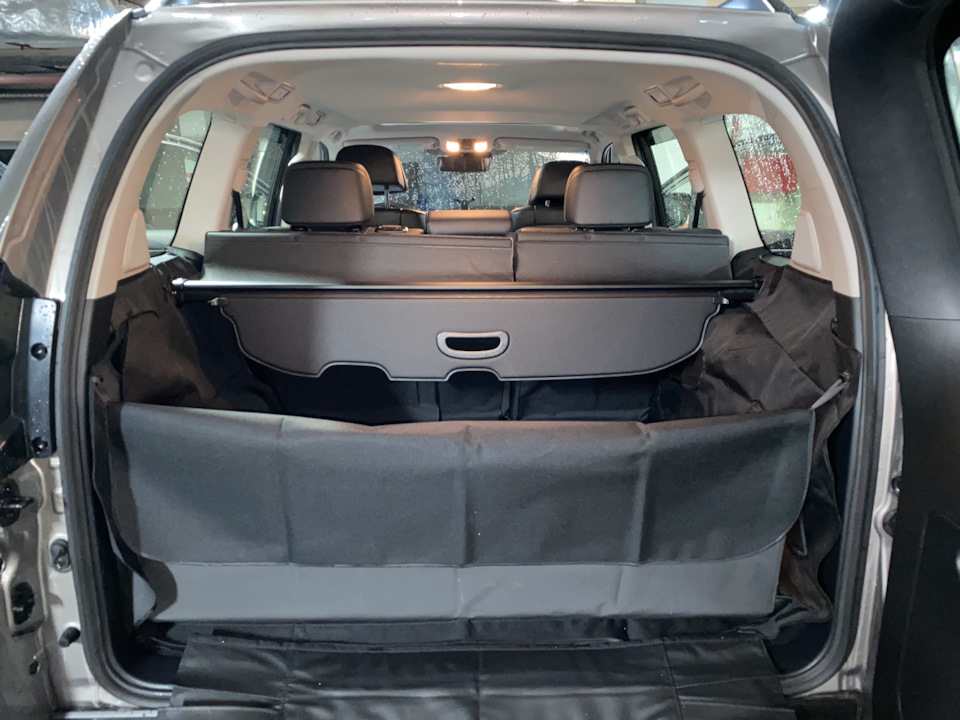Защита багажника — Toyota Land Cruiser Prado 150-series, 2,8 л, 2019 ...