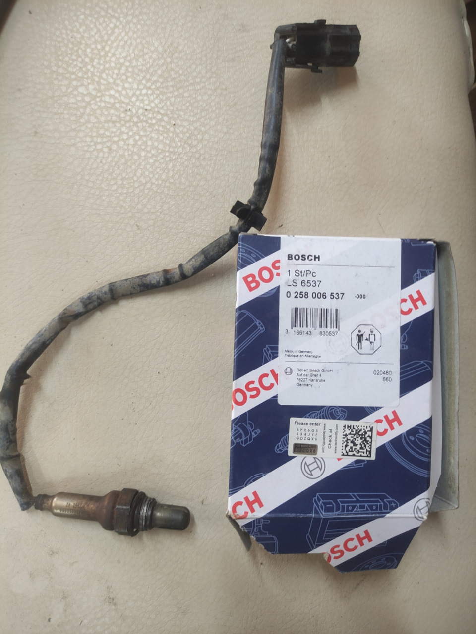 0258006537 Лямбда зонд (датчик кислорода) BOSCH | Запчасти на DRIVE2