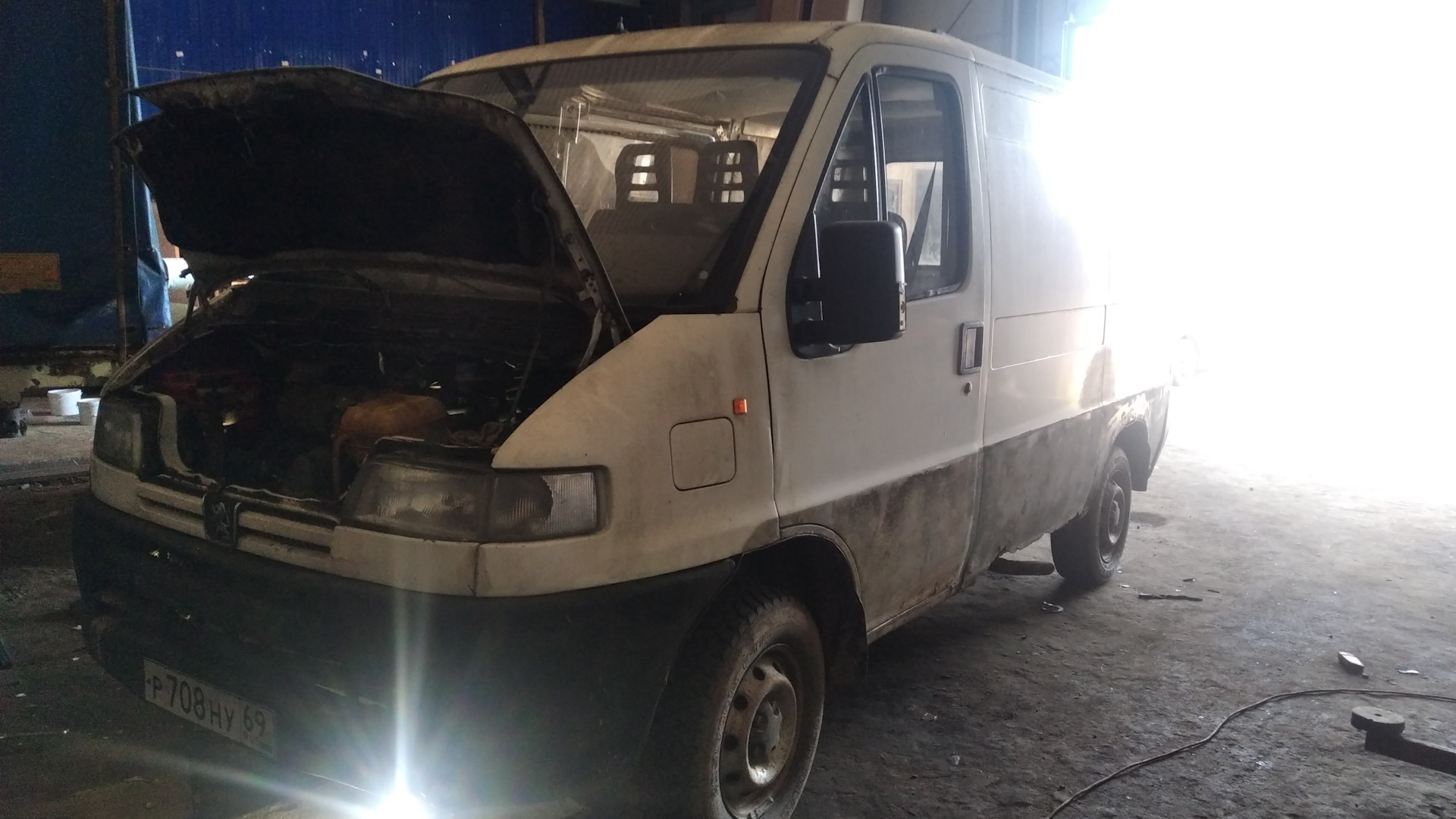 Peugeot Boxer (1G) 2.5 дизельный 1997 | Пежо боксер трансформер на DRIVE2