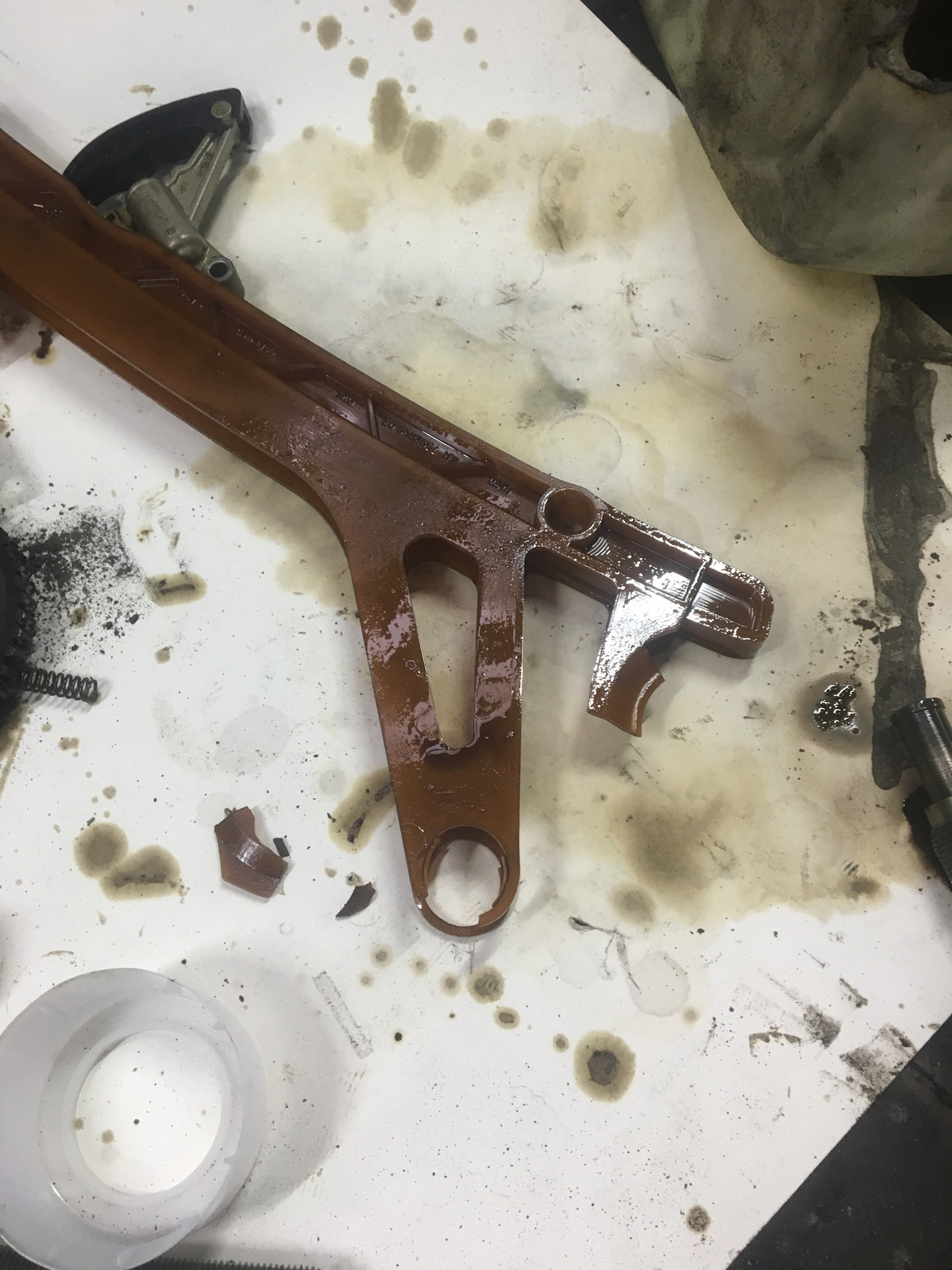 Замена цепи на n20 — BMW 3 series (F30), 2 л., 2013 года | плановое ТО ...