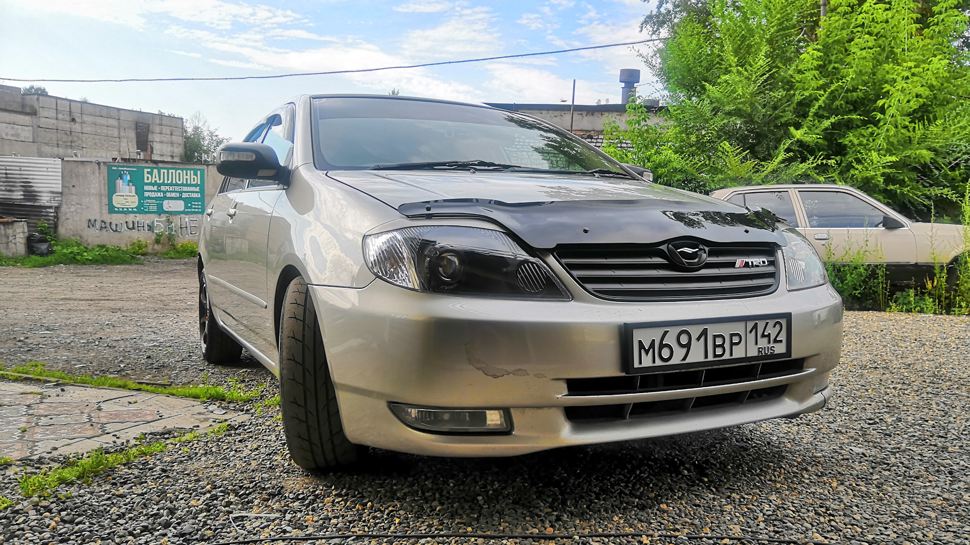 Toyota Corolla (120) 1.5 бензиновый 2003 | Малая на DRIVE2