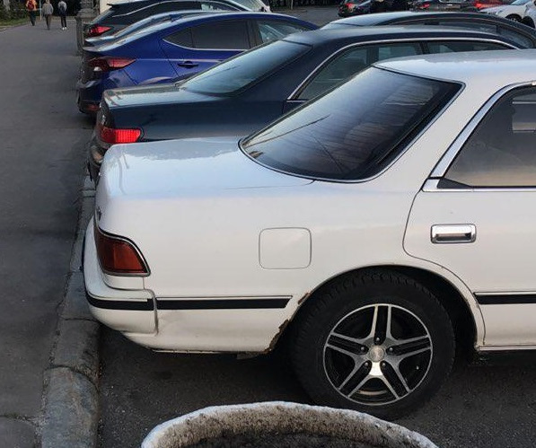 80-й марк — не игрушка! Алярм! — Toyota Mark II (80), 2,5 л, 1990 года ...