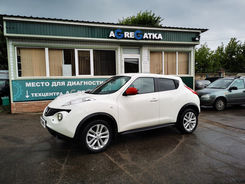 Замена масла в вариаторе Жучка — Nissan Juke (1G), 1,6 л, 2011 года ...