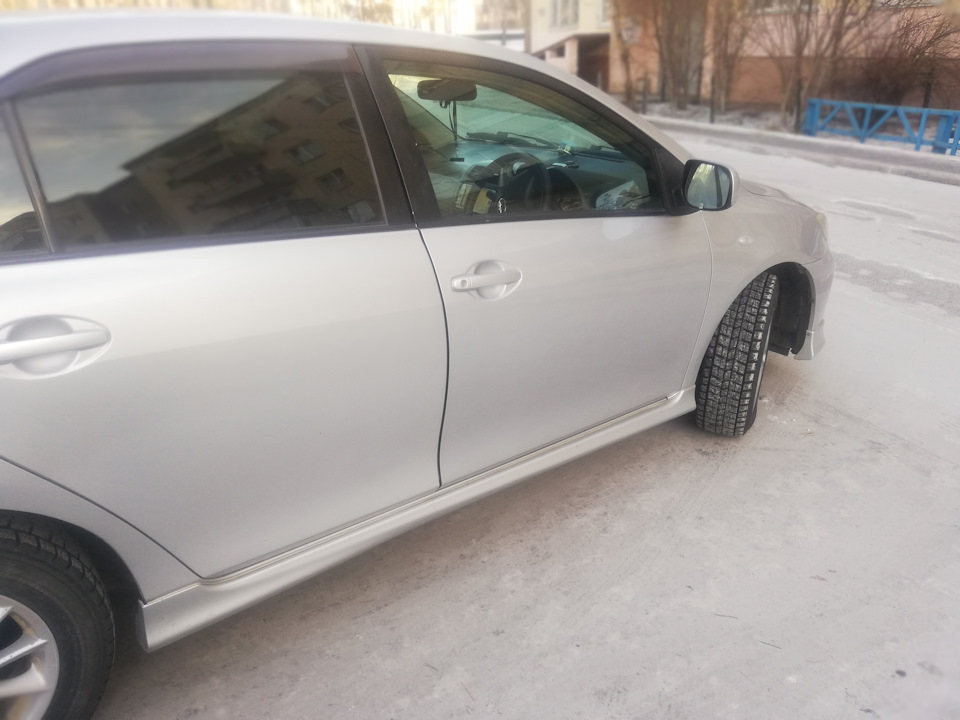 Зазоры ещё не выставленны — Toyota Corolla Axio (E140)