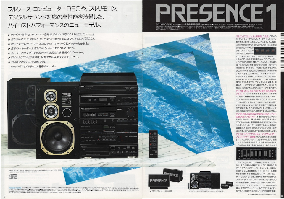 Каталог SANYO PRESENCE за январь 1988 — Сообщество «Клуб