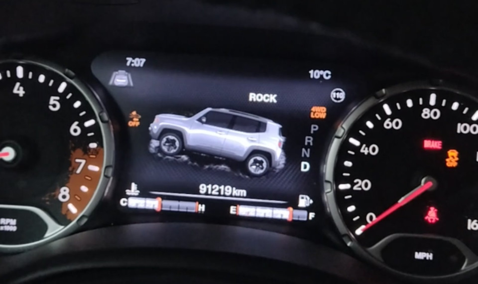 Фото в бортжурнале Jeep Renegade