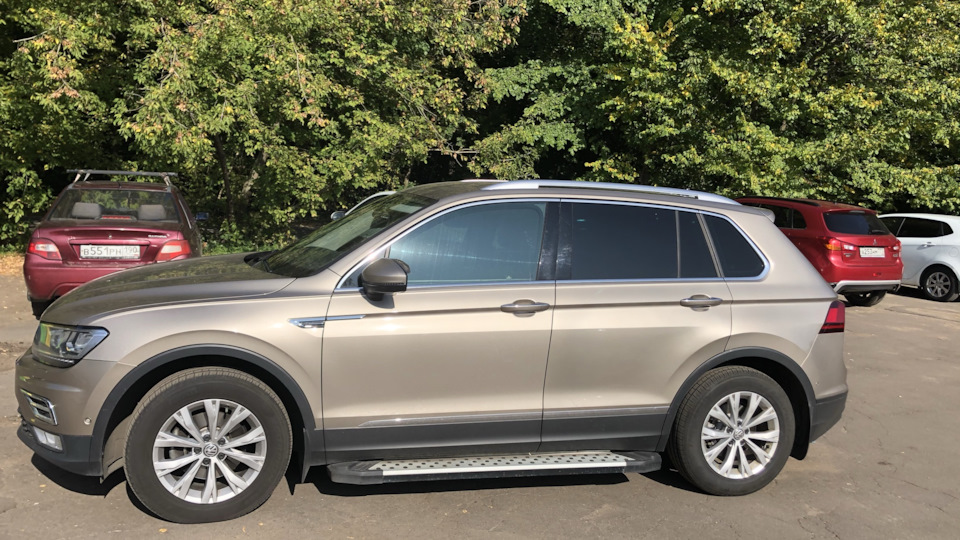 Брызговики у дилера в 4 раза дороже! — Volkswagen Tiguan (2G), 1,4 л ...
