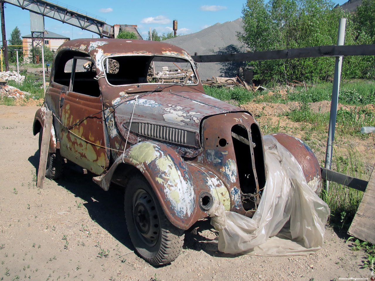 Ржавый BMW 321 1939 года выпуска. — DRIVE2