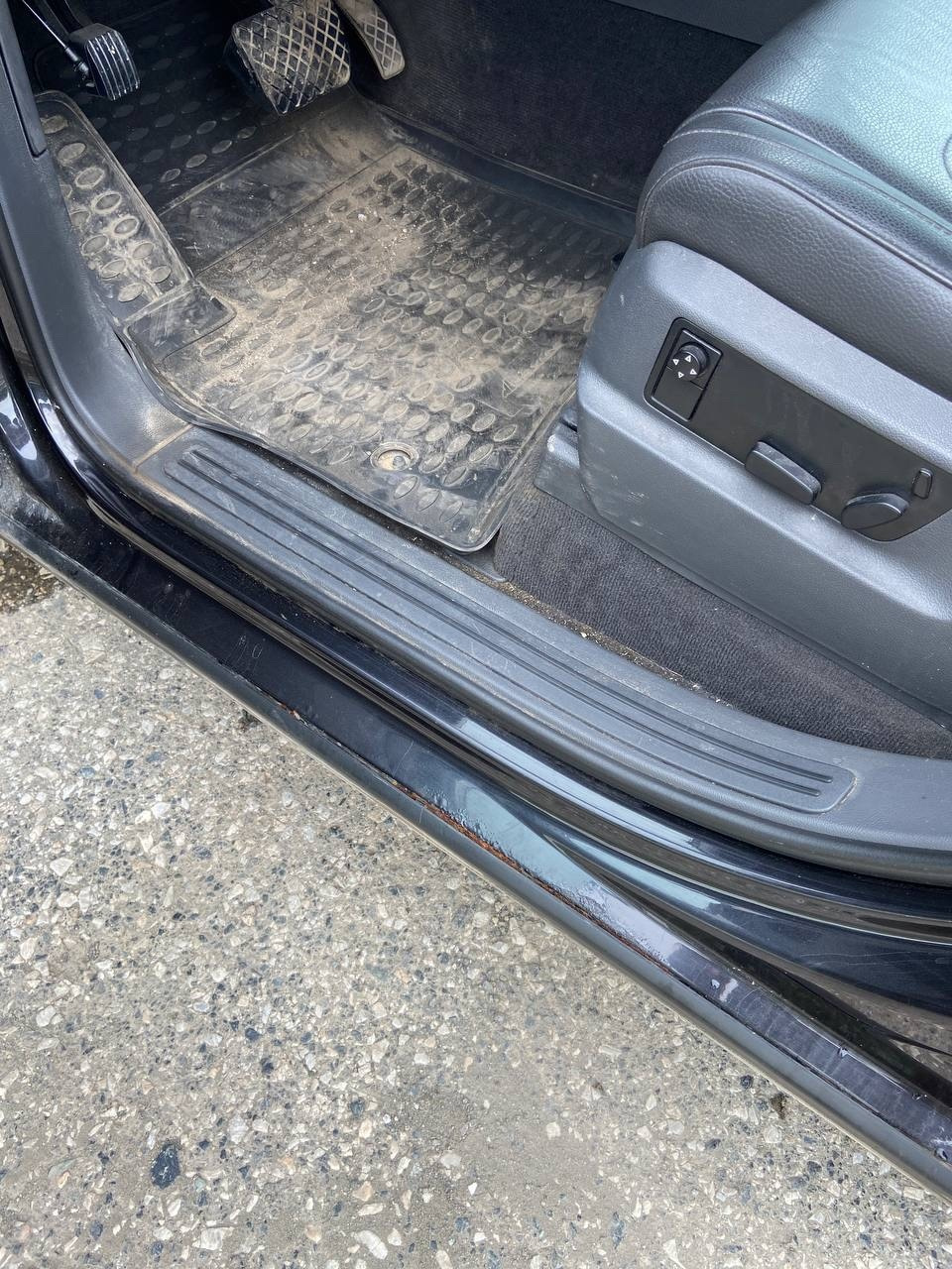 Устранение коррозии/покраска — Volkswagen Touareg (1G), 3 л, 2008 года ...