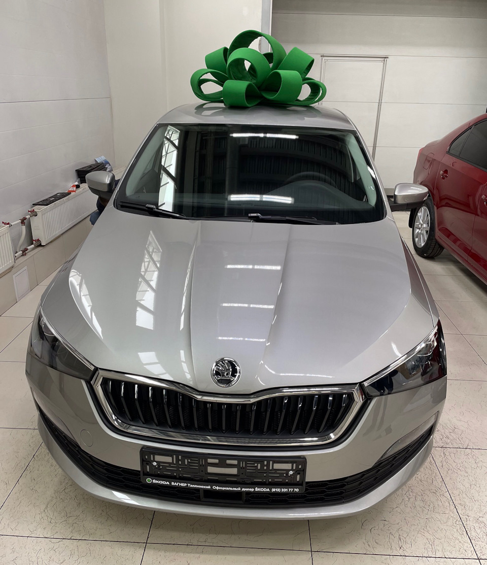 31.08.21 — Skoda Rapid (2G), 1,6 л, 2021 года | покупка машины | DRIVE2