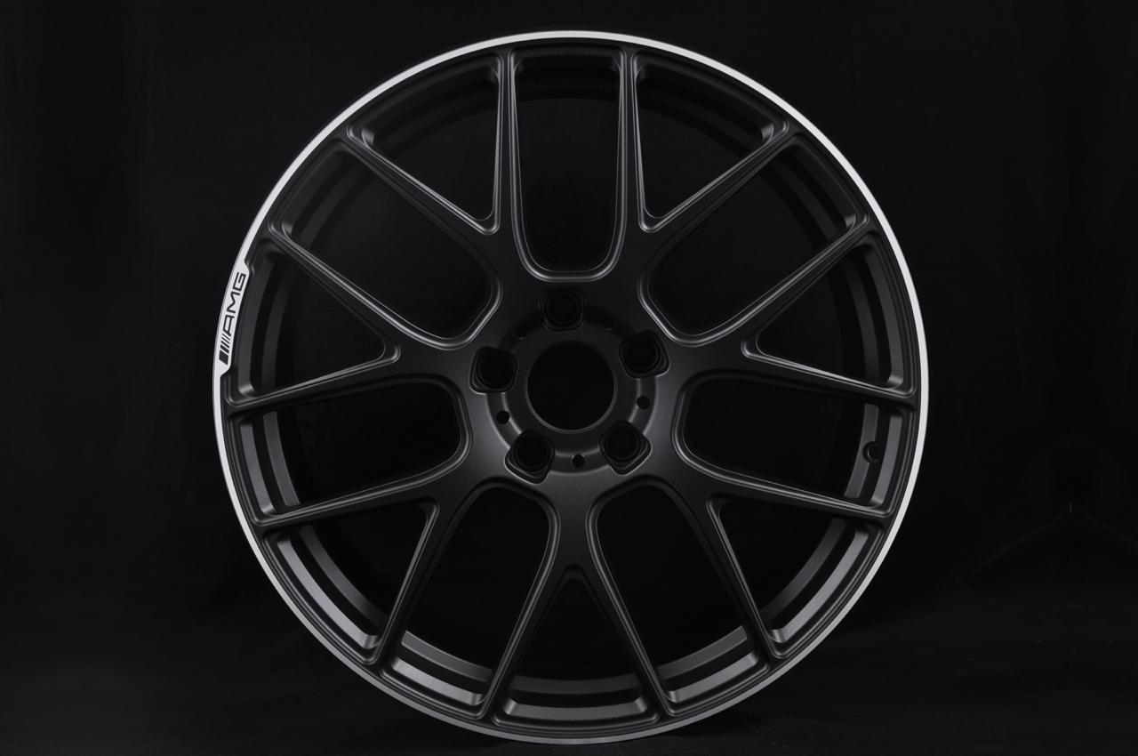 Cs 007. Диск 0174 Satin Black. AG Forged. 95x120x13 с проточкой. Satin Black перевод.