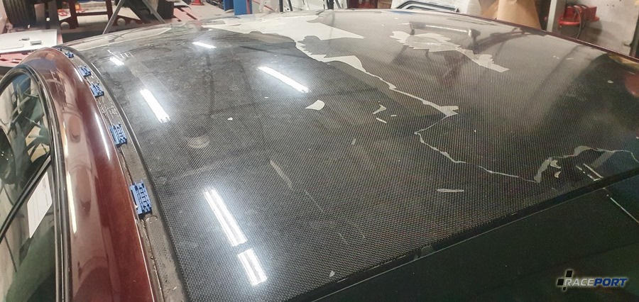 Снова ремонт крыши из карбона на БМВ М6 Е63 — Raceport на DRIVE2