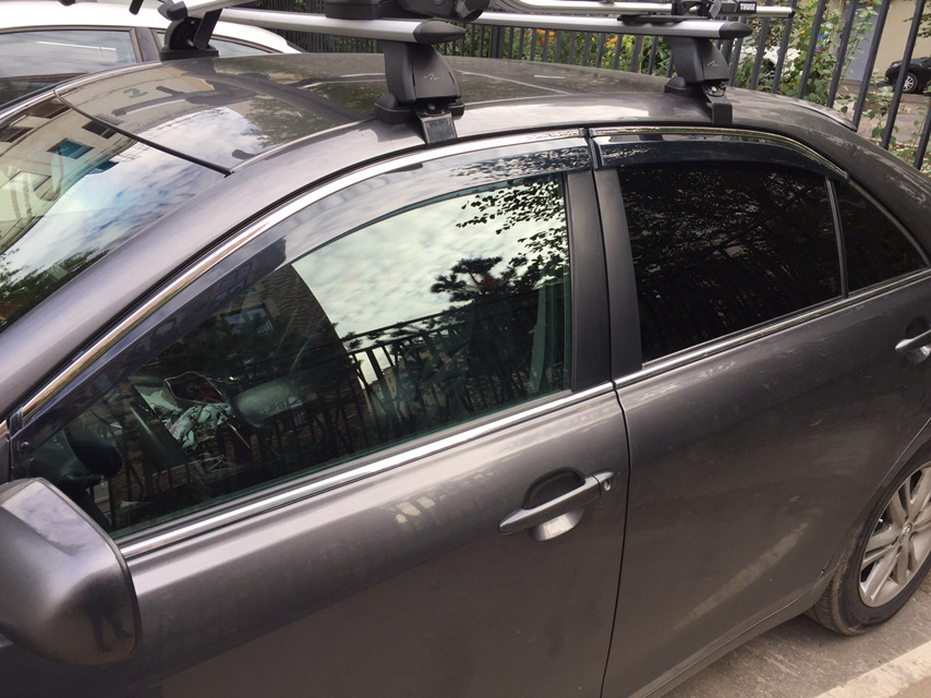 Ветровики -дождевики — Toyota Camry (XV40), 2,4 л, 2006 года | тюнинг ...