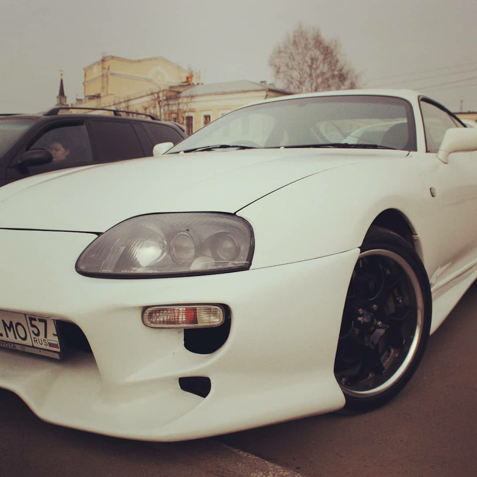 Выехали в город. — Toyota Supra (80), 5 л, 1995 года | покатушки | DRIVE2