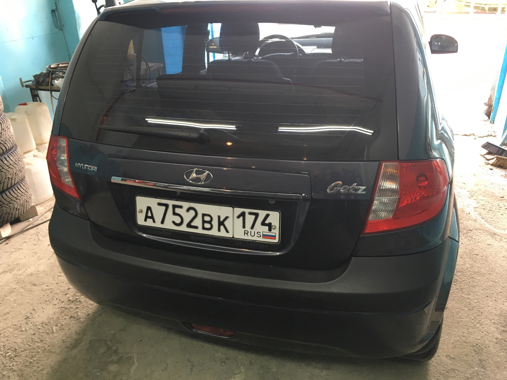 Накладки hyundai getz