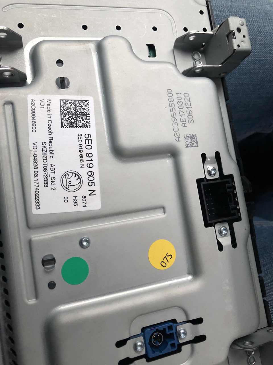 Фото в бортжурнале Skoda Octavia A7 Mk3. Запчасти на фото: 9605N