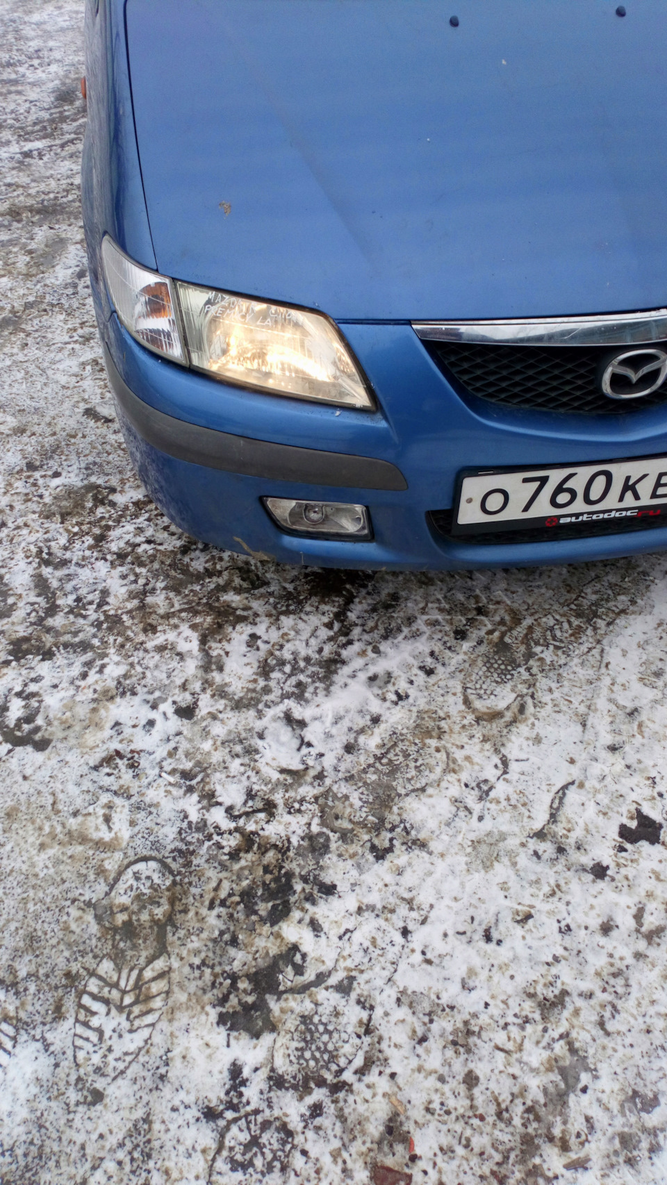 Замена праворукой правой фары на фару с европейской версии — Mazda ...
