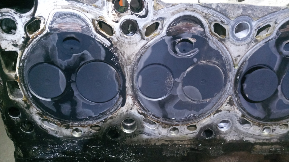 Замена прокладки ГБЦ — Nissan Patrol GR II (Y61), 2,8 л, 1999 года ...