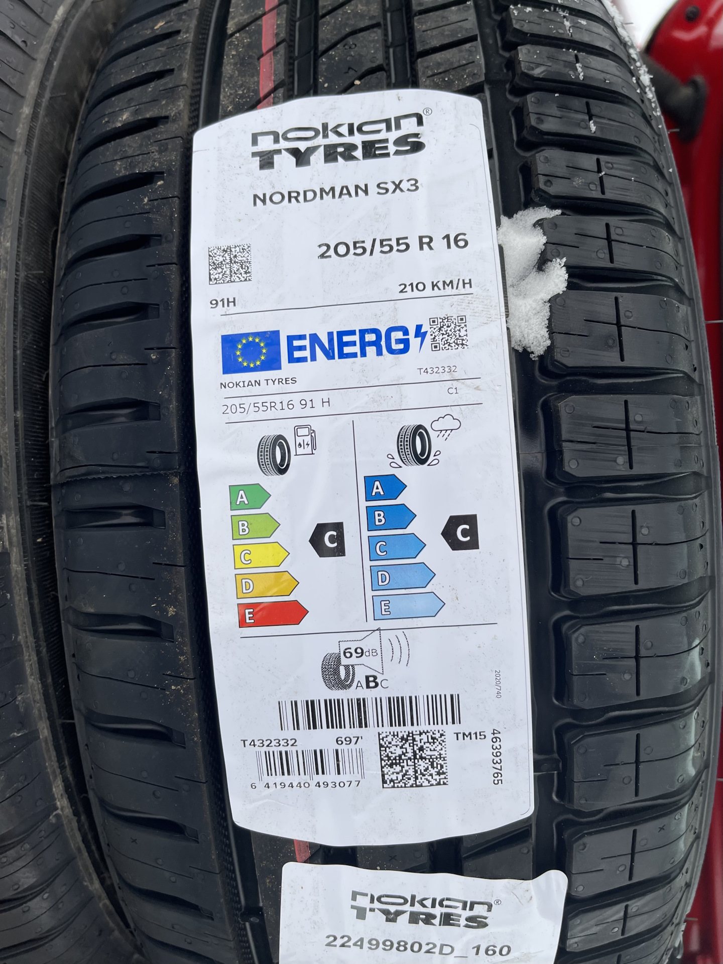 Ikon tyres sx3 205 55 r16. Nordman sx3.