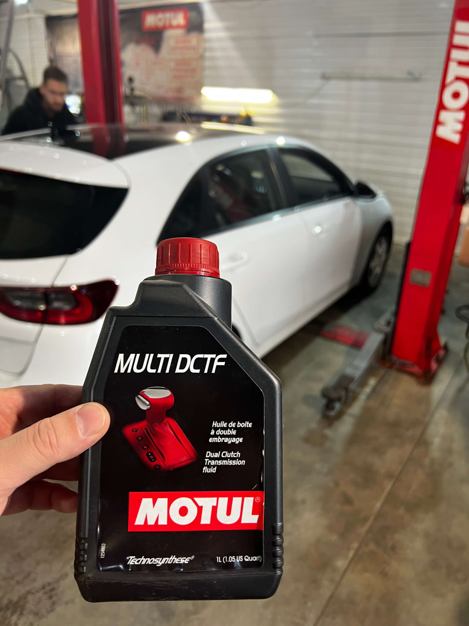 Замена масла в роботе Kia Ceed 7DCT D7UF1 в СПб — Motul Team на DRIVE2