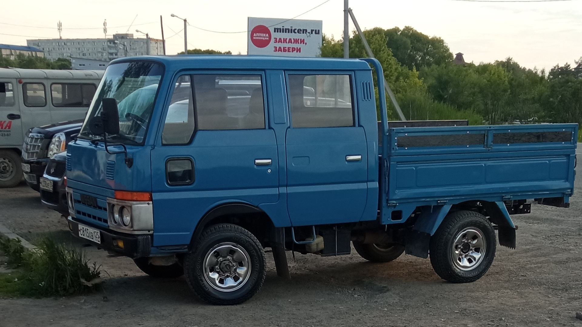 Nissan Atlas 2.7 дизельный 1991 | Синий дьвол amf22 td 27 на DRIVE2