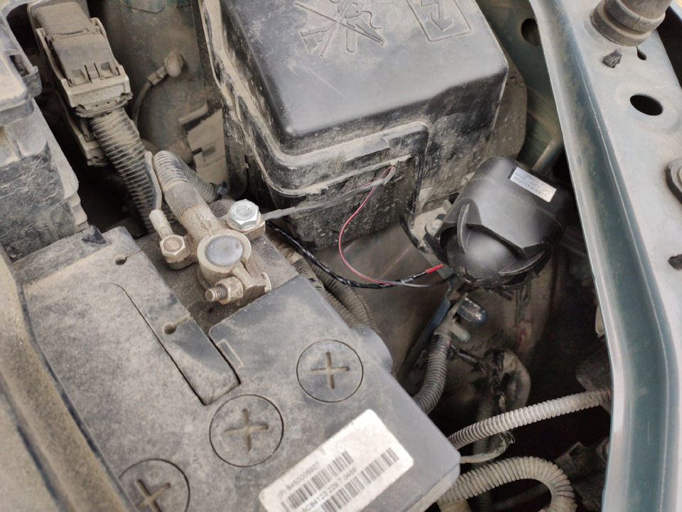 Активация функции звукового сигнала при включении/выключении штатной ...