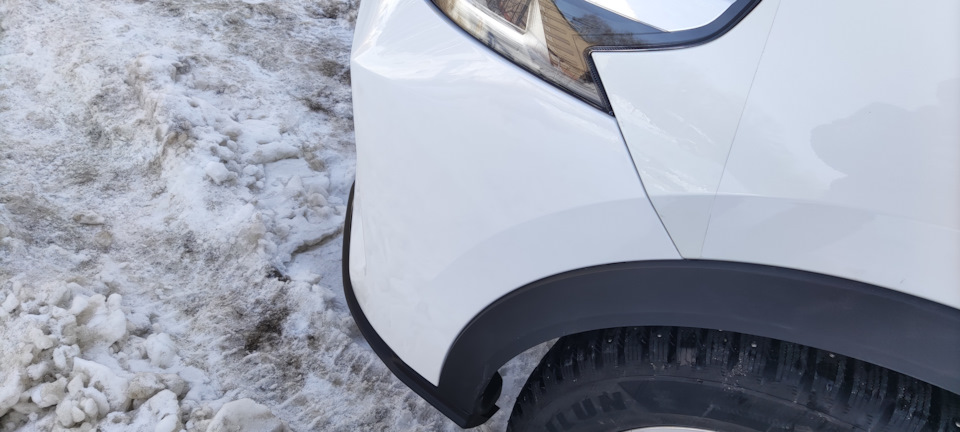 Треснул бампер 2 — Haval F7x, 2 л, 2022 года | визит на сервис | DRIVE2