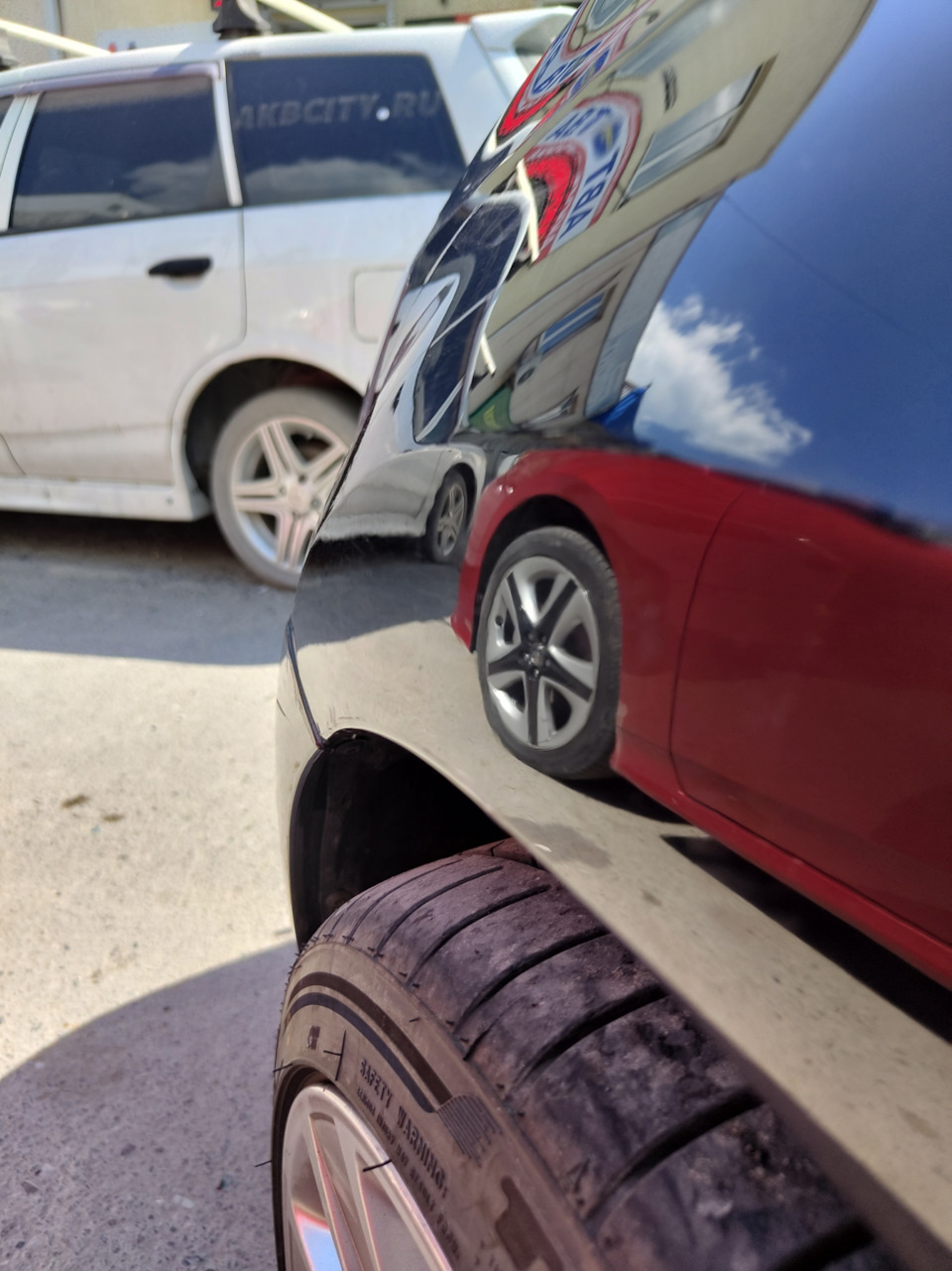 Исправление вмятин без покраски! — Volkswagen Polo Mk5, 1,4 л., 2009 ...