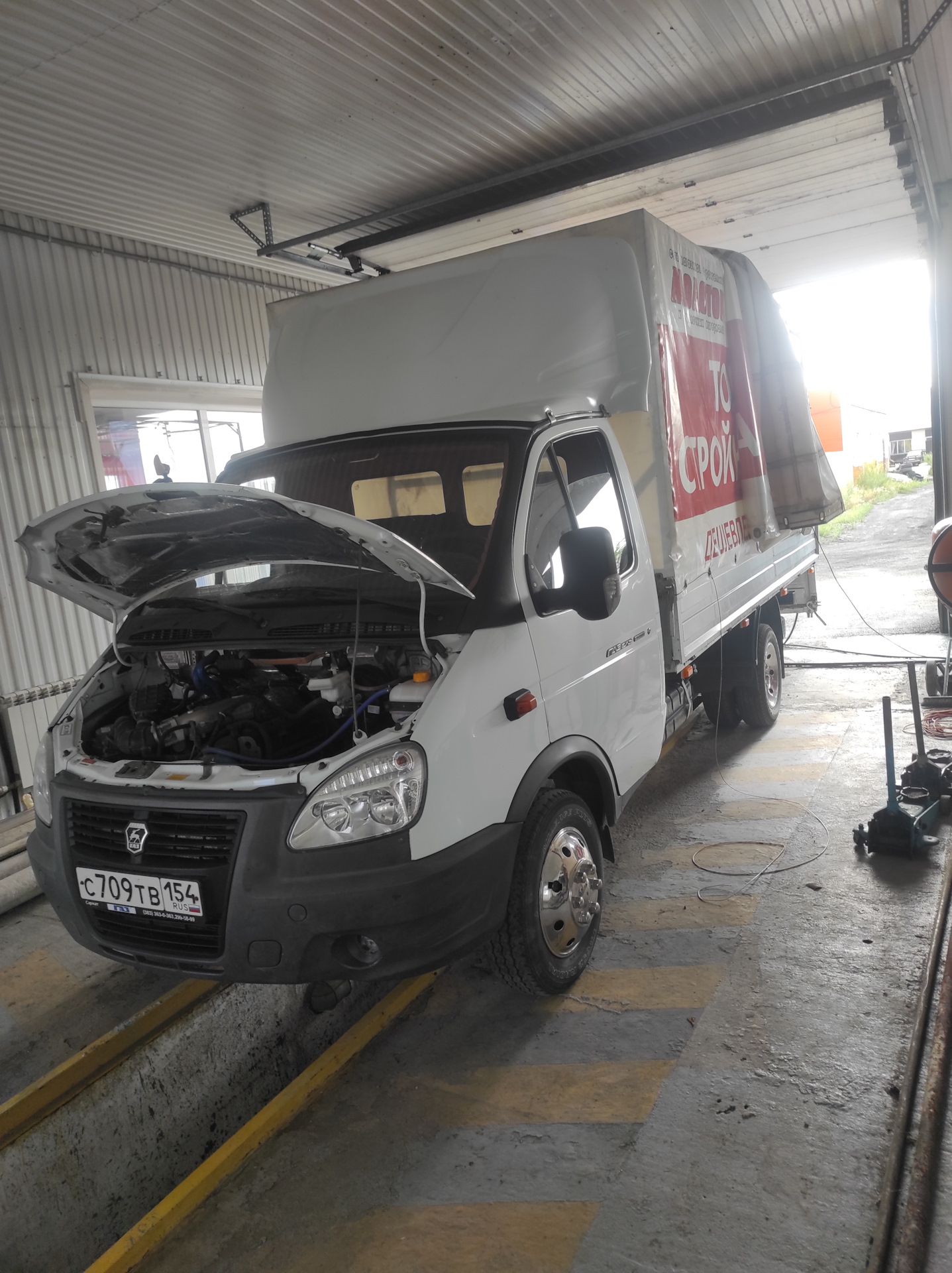 Замена подушки 2в220 — ГАЗ Газель, 2,9 л, 2014 года | своими руками ...