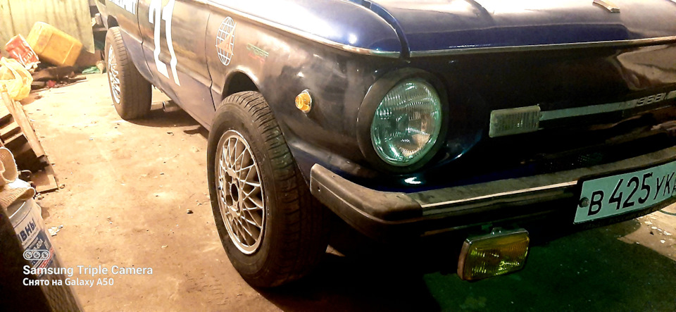 Новые колеса — ЗАЗ 968, 1,6 л, 1985 года | колёсные диски | DRIVE2