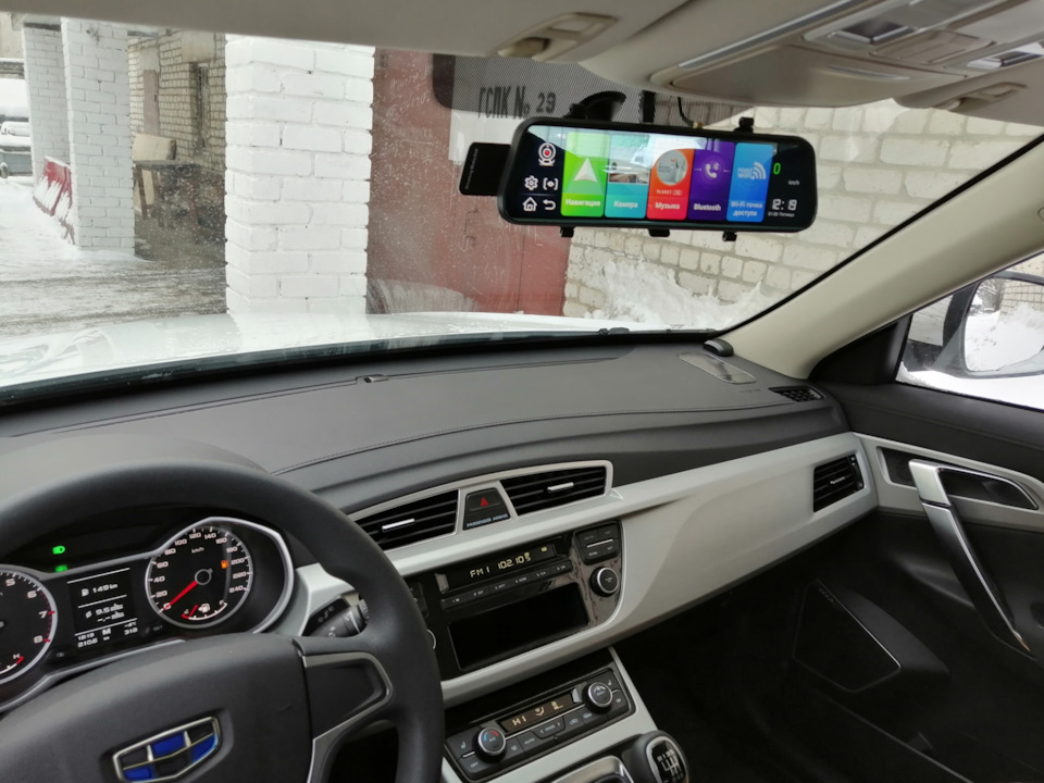 Зеркало с Андроид — Geely Atlas (1G), 2 л, 2020 года | своими руками ...