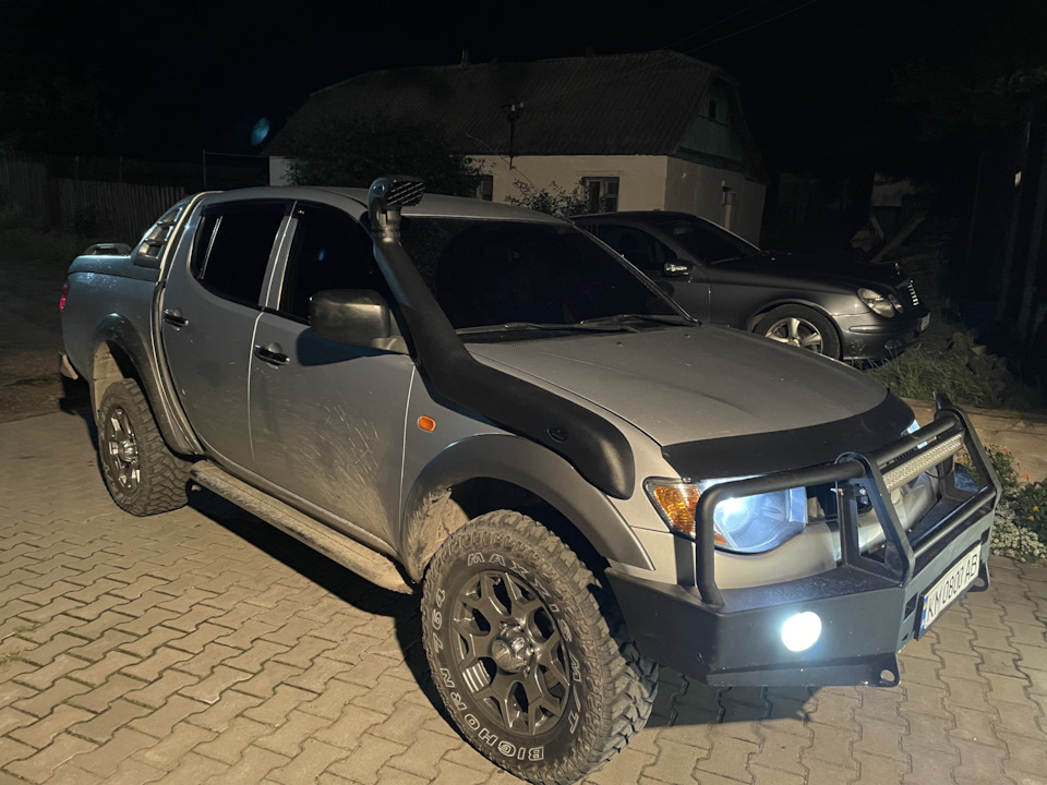 Да здравствуй шноркель — Mitsubishi L200 (4G), 2,5 л, 2008 года | визит ...