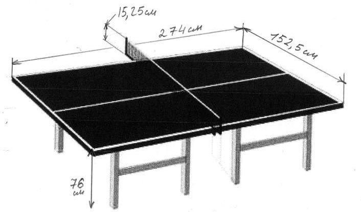 Теннисный стол на даче своими руками (35 фото)