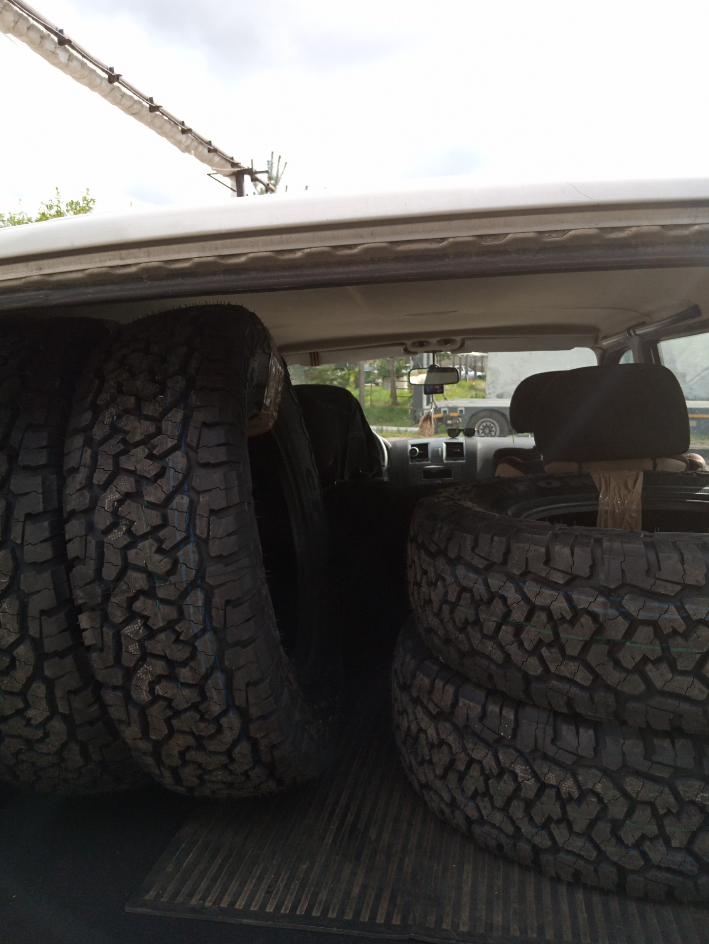 Пит- стоп. Замена резины. — УАЗ Patriot, 2,7 л, 2012 года | шины | DRIVE2