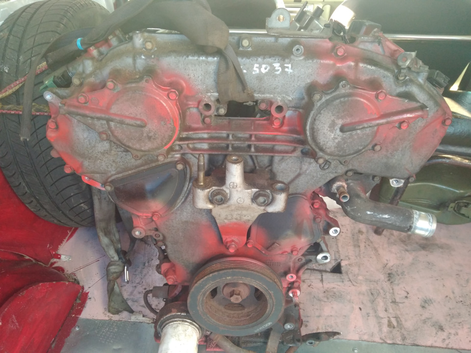 Контрактный двигатель VQ35DE для Nissan Murano 2006 года — КарповМоторс ...