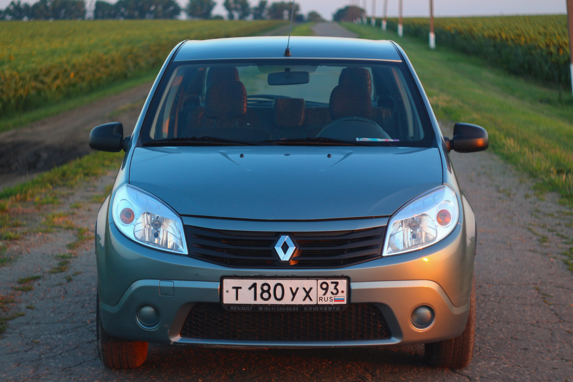 Renault sandero год выпуска. Варианты лобовых стекол Renault Sandero 1.