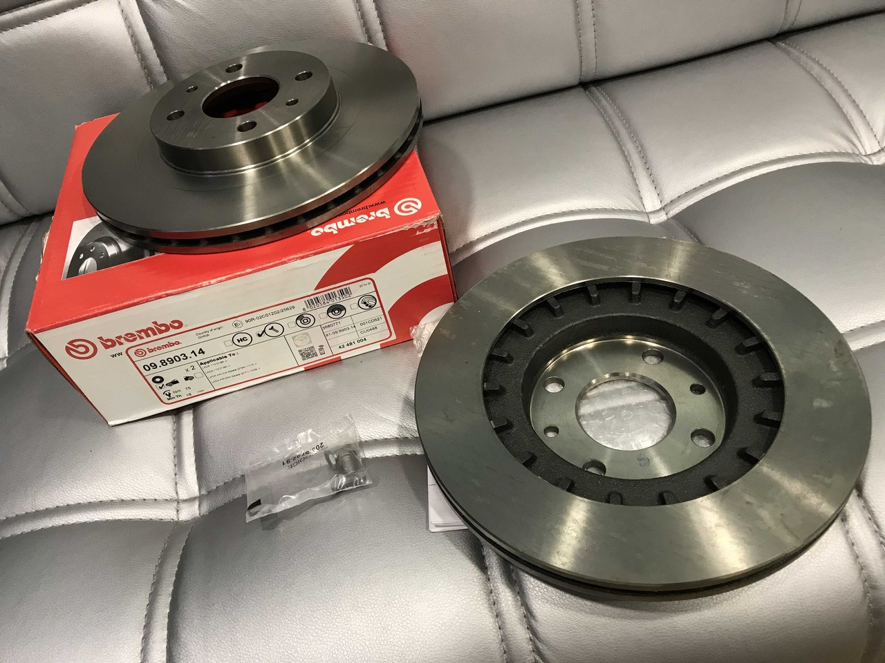 brembo 09890314 диск тормозной