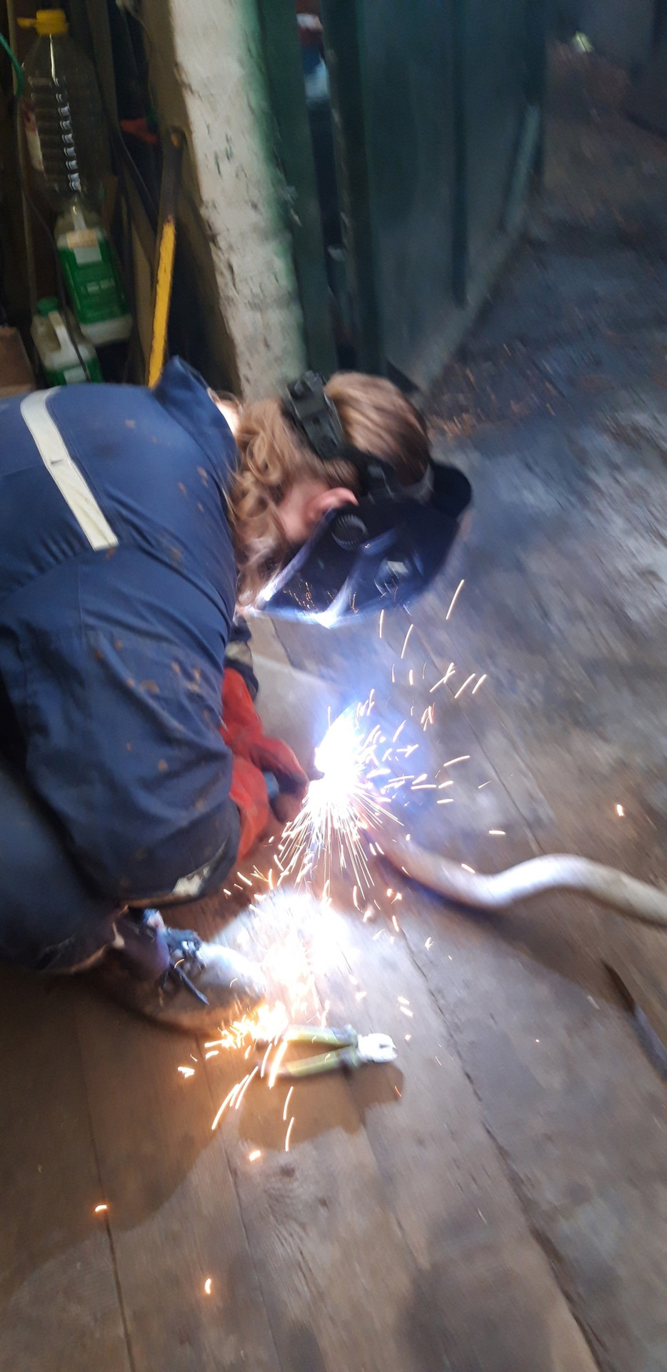 Сварка глушителя — Skoda Octavia A4 Mk1, 1,4 л, 2007 года | своими ...