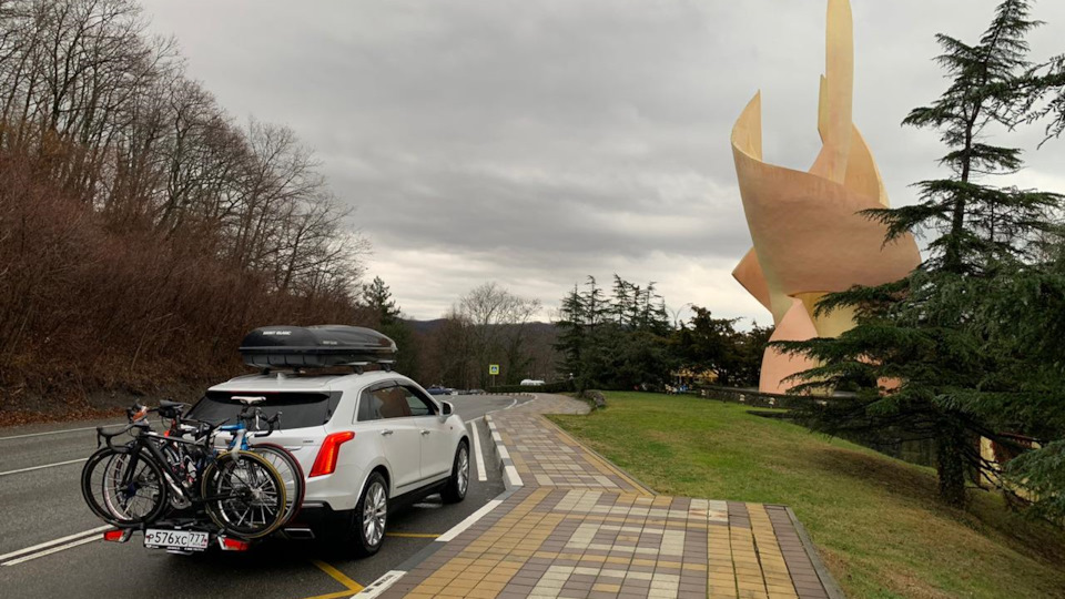 cadillac xt5 bike rack